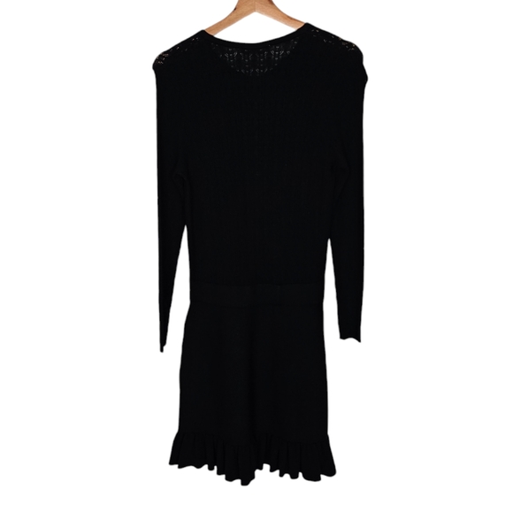 Sezane Diana Dress Black Mini Size Small - Picture 4 of 9